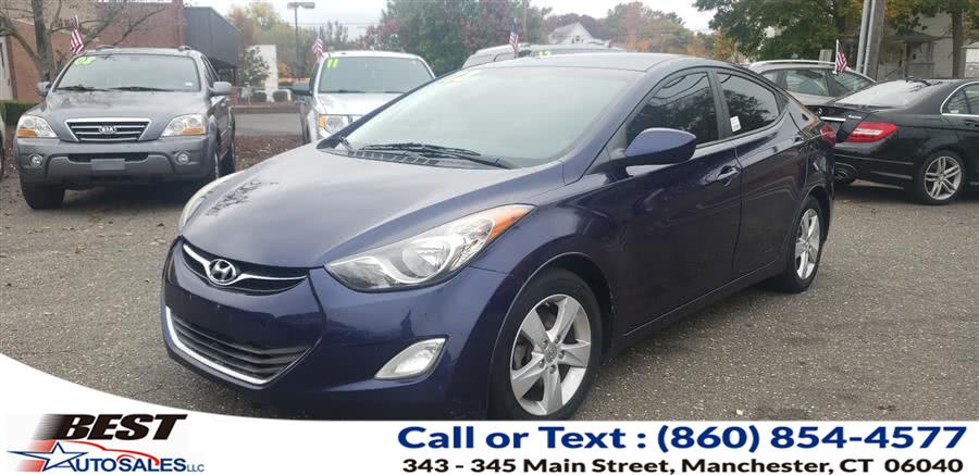 2013 Hyundai Elantra 4dr Sdn Auto GLS, available for sale in Manchester, Connecticut | Best Auto Sales LLC. Manchester, Connecticut 2013 Hyundai Elantra 4dr Sdn Auto GLS, available for sale in Manchester, Connecticut | Best Auto Sales LLC. Manchester, Connecticut