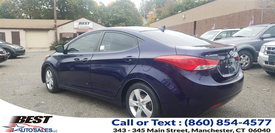 2013 Hyundai Elantra 4dr Sdn Auto GLS, available for sale in Manchester, Connecticut | Best Auto Sales LLC. Manchester, Connecticut 2013 Hyundai Elantra 4dr Sdn Auto GLS, available for sale in Manchester, Connecticut | Best Auto Sales LLC. Manchester, Connecticut