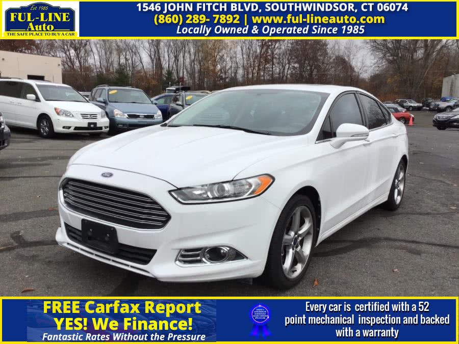 2013 Ford Fusion 4dr Sdn SE FWD, available for sale in South Windsor , Connecticut | Ful-line Auto LLC. South Windsor , Connecticut