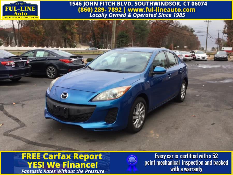 2012 Mazda Mazda3 4dr Sdn Auto i Touring, available for sale in South Windsor , Connecticut | Ful-line Auto LLC. South Windsor , Connecticut
