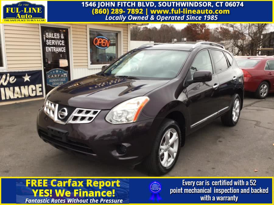 2011 Nissan Rogue AWD 4dr SV, available for sale in South Windsor , Connecticut | Ful-line Auto LLC. South Windsor , Connecticut