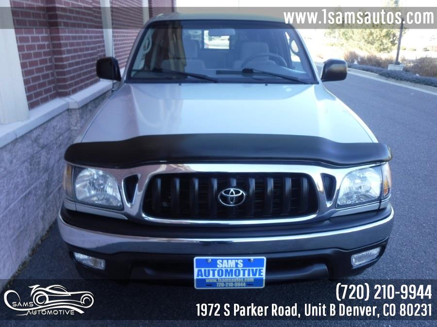 2003 Toyota Tacoma DoubleCab V6 Auto 4WD, available for sale in Denver, Colorado | Sam's Automotive. Denver, Colorado 2003 Toyota Tacoma DoubleCab V6 Auto 4WD, available for sale in Denver, Colorado | Sam's Automotive. Denver, Colorado