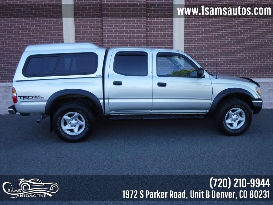 2003 Toyota Tacoma DoubleCab V6 Auto 4WD, available for sale in Denver, Colorado | Sam's Automotive. Denver, Colorado 2003 Toyota Tacoma DoubleCab V6 Auto 4WD, available for sale in Denver, Colorado | Sam's Automotive. Denver, Colorado