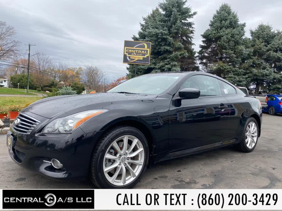 2011 Infiniti G37 Coupe 2dr x AWD, available for sale in East Windsor, Connecticut | Central A/S LLC. East Windsor, Connecticut
