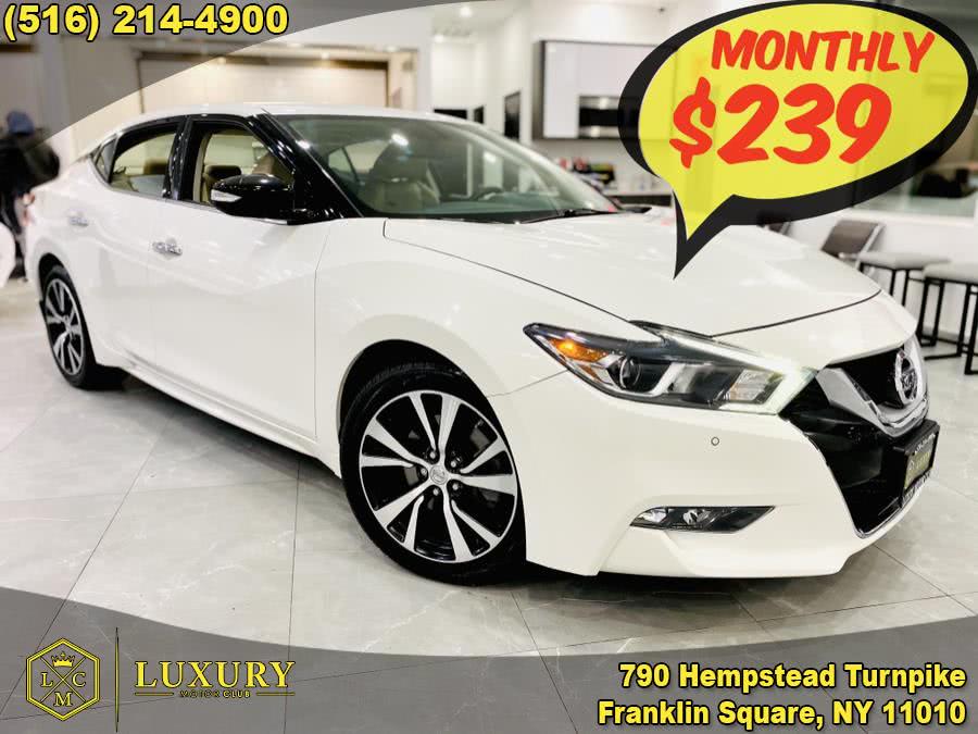 2017 Nissan Maxima SV 3.5L *Ltd Avail*, available for sale in Franklin Square, New York | Luxury Motor Club. Franklin Square, New York