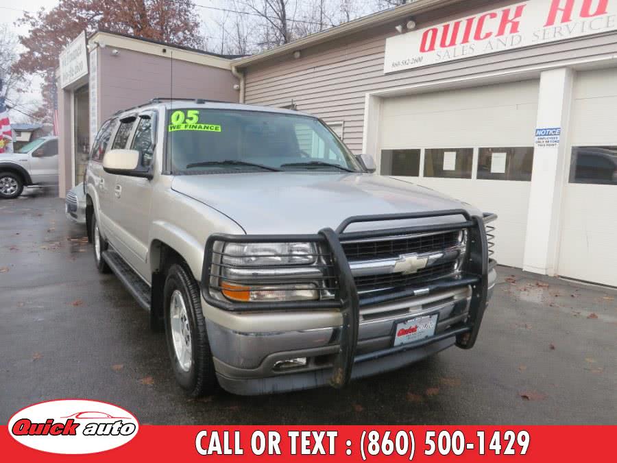 2005 Chevrolet Suburban 4dr 1500 4WD LT, available for sale in Bristol, Connecticut | Quick Auto LLC. Bristol, Connecticut