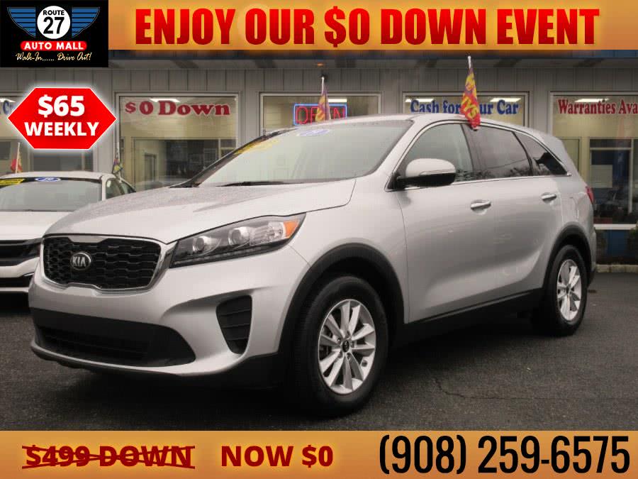 Used Kia Sorento LX V6 FWD 2019 | Route 27 Auto Mall. Linden, New Jersey Used Kia Sorento LX V6 FWD 2019 | Route 27 Auto Mall. Linden, New Jersey