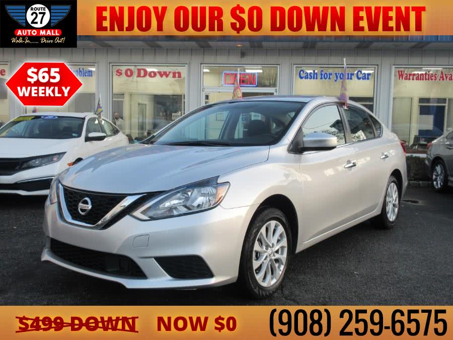 2019 Nissan Sentra SV CVT *Ltd Avail*, available for sale in Linden, New Jersey | Route 27 Auto Mall. Linden, New Jersey