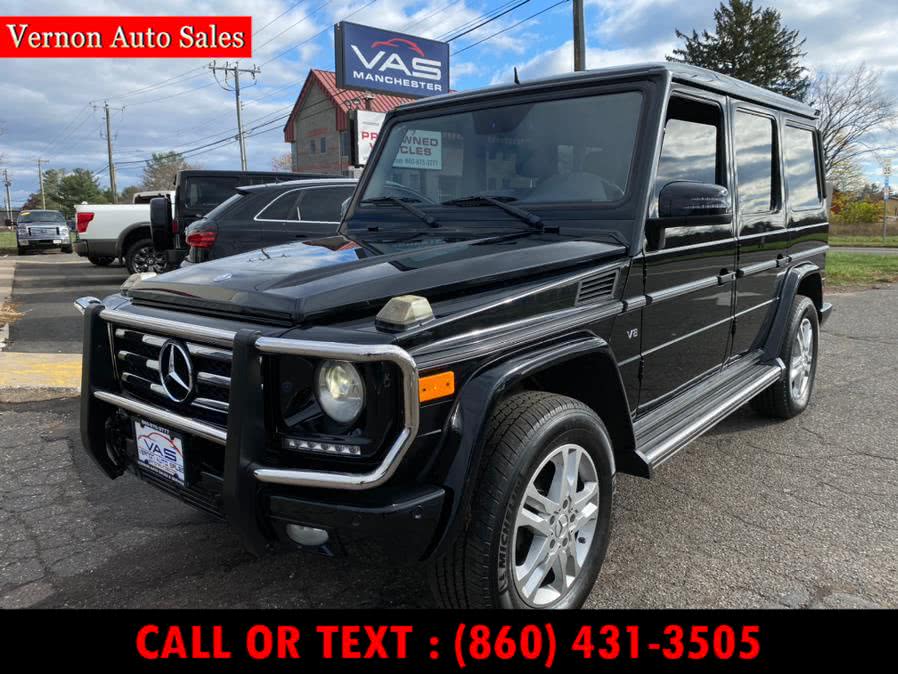 2013 Mercedes-Benz G-Class 4MATIC 4dr G 550, available for sale in Manchester, Connecticut | Vernon Auto Sale & Service. Manchester, Connecticut