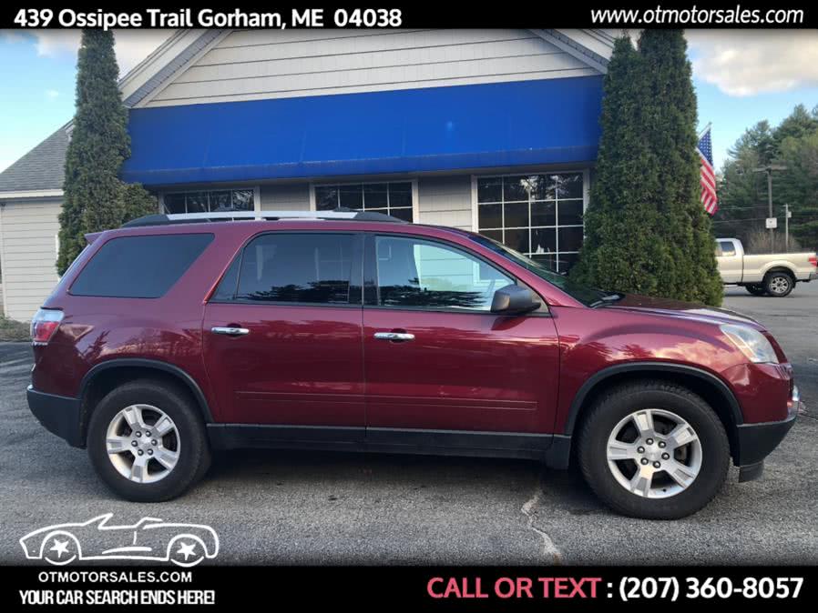 2011 GMC Acadia AWD 4dr SLE, available for sale in Gorham, Maine | Ossipee Trail Motor Sales. Gorham, Maine