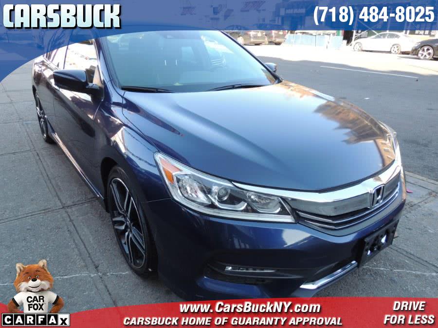 2016 Honda Accord Sedan 4dr I4 CVT Sport w/Honda Sensing, available for sale in Brooklyn, New York | Carsbuck Inc.. Brooklyn, New York 2016 Honda Accord Sedan 4dr I4 CVT Sport w/Honda Sensing, available for sale in Brooklyn, New York | Carsbuck Inc.. Brooklyn, New York