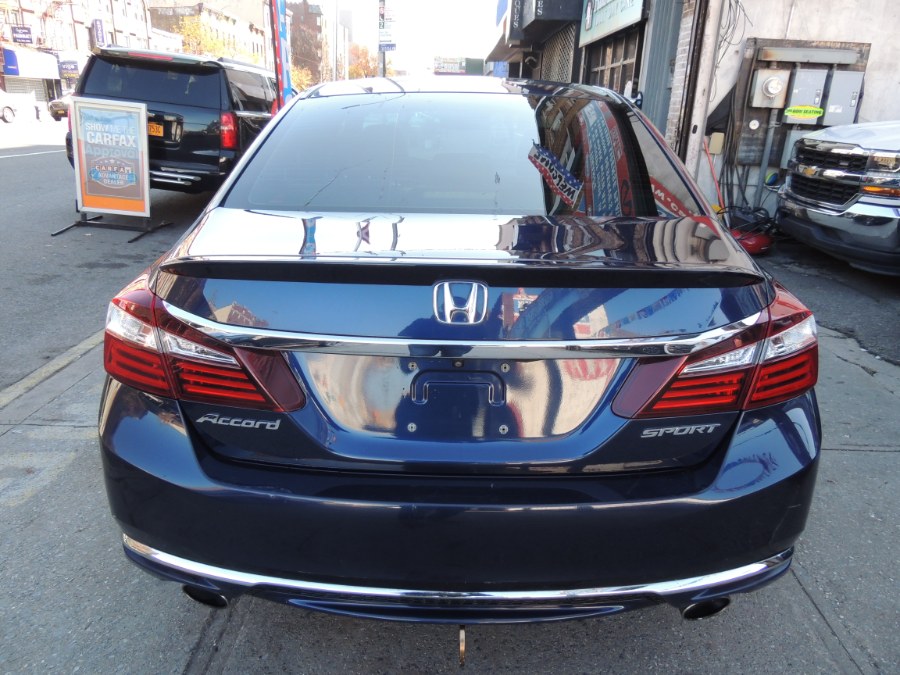 2016 Honda Accord Sedan 4dr I4 CVT Sport w/Honda Sensing, available for sale in Brooklyn, New York | Carsbuck Inc.. Brooklyn, New York 2016 Honda Accord Sedan 4dr I4 CVT Sport w/Honda Sensing, available for sale in Brooklyn, New York | Carsbuck Inc.. Brooklyn, New York