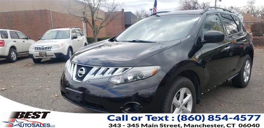 2009 Nissan Murano AWD 4dr SL, available for sale in Manchester, Connecticut | Best Auto Sales LLC. Manchester, Connecticut