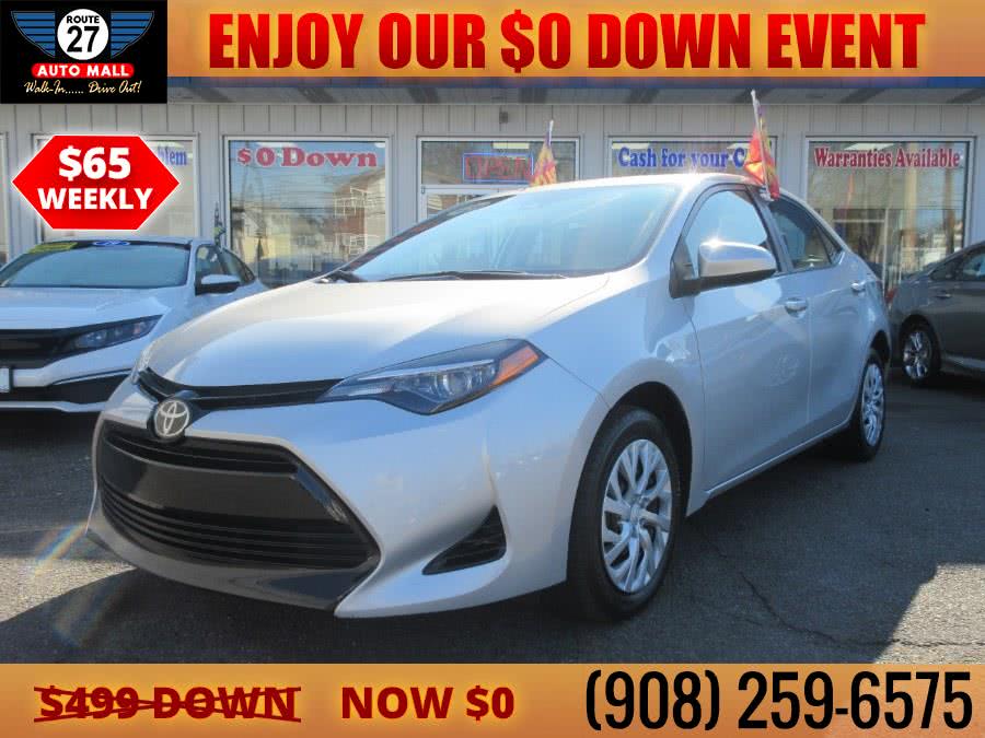 Used Toyota Corolla LE CVT (Natl) 2018 | Route 27 Auto Mall. Linden, New Jersey Used Toyota Corolla LE CVT (Natl) 2018 | Route 27 Auto Mall. Linden, New Jersey
