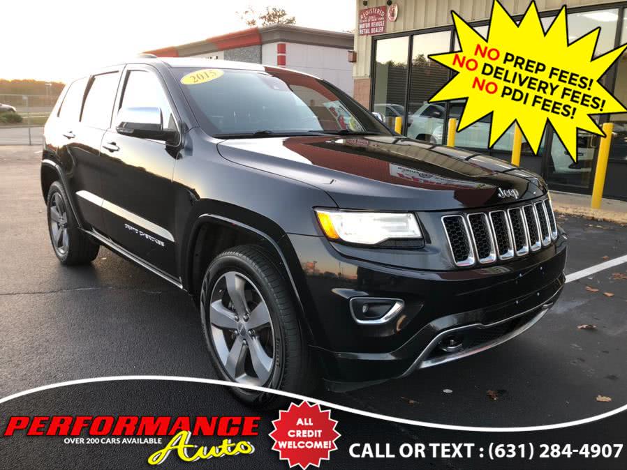 2015 Jeep Grand Cherokee 4WD 4dr Overland, available for sale in Bohemia, New York | Performance Auto Inc. Bohemia, New York