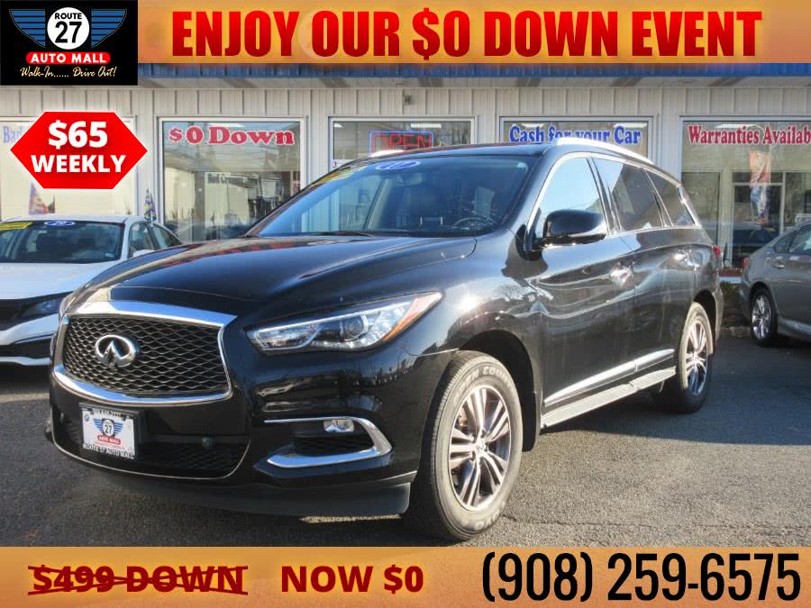 Used INFINITI QX60 AWD 2017 | Route 27 Auto Mall. Linden, New Jersey Used INFINITI QX60 AWD 2017 | Route 27 Auto Mall. Linden, New Jersey
