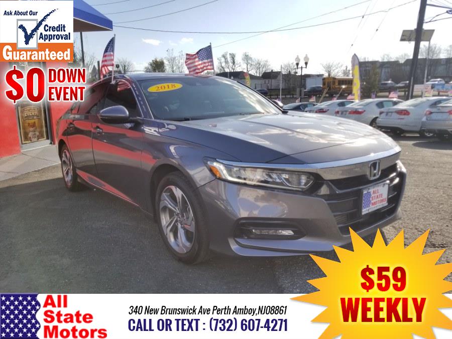 2018 Honda Accord Sedan EX-L 1.5T CVT, available for sale in Perth Amboy, New Jersey | All State Motor Inc. Perth Amboy, New Jersey 2018 Honda Accord Sedan EX-L 1.5T CVT, available for sale in Perth Amboy, New Jersey | All State Motor Inc. Perth Amboy, New Jersey