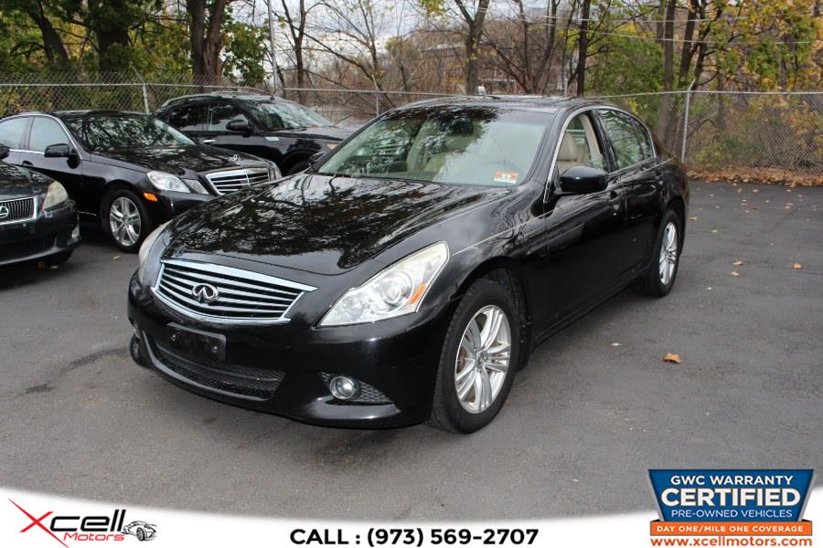 Used Infiniti G37x Sedan 4dr x AWD 2011 | Xcell Motors LLC. Paterson, New Jersey Used Infiniti G37x Sedan 4dr x AWD 2011 | Xcell Motors LLC. Paterson, New Jersey