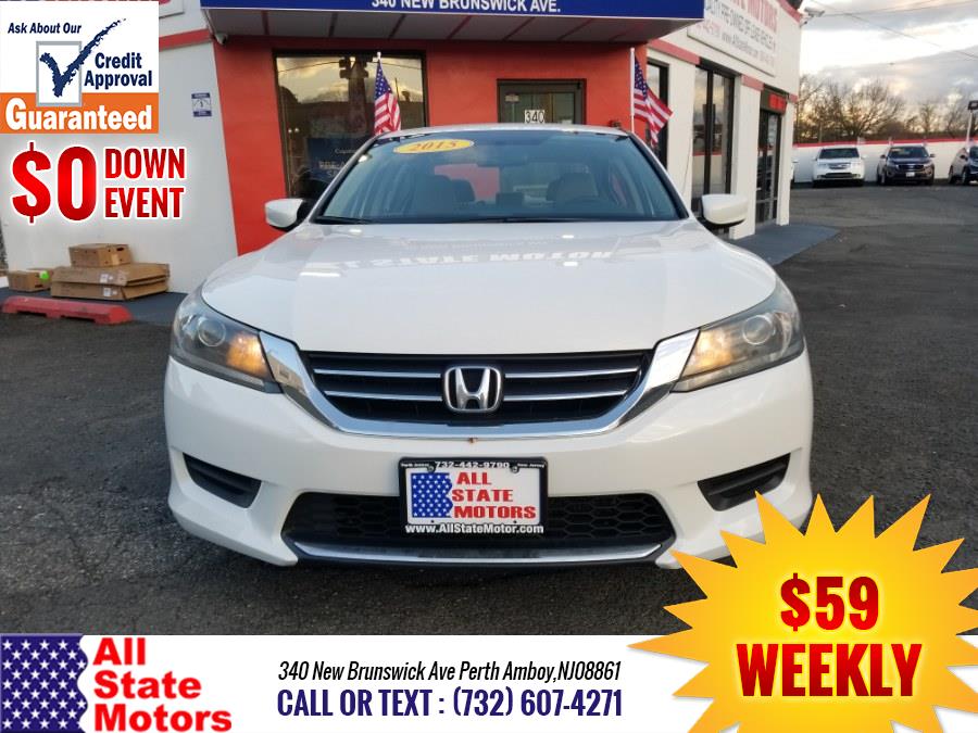 2015 Honda Accord Sedan 4dr I4 CVT LX, available for sale in Perth Amboy, New Jersey | All State Motor Inc. Perth Amboy, New Jersey 2015 Honda Accord Sedan 4dr I4 CVT LX, available for sale in Perth Amboy, New Jersey | All State Motor Inc. Perth Amboy, New Jersey