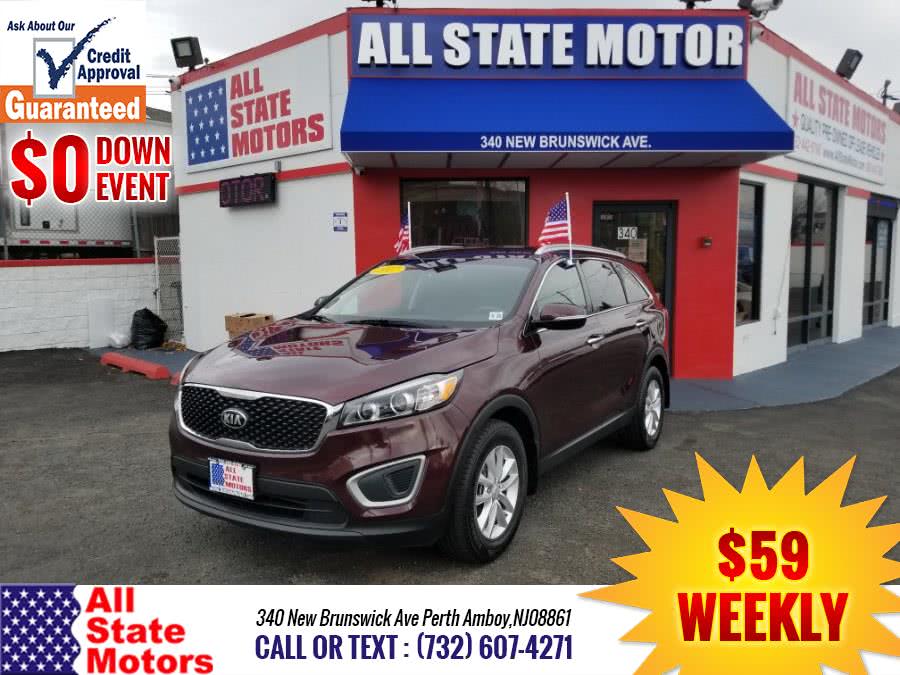 2017 Kia Sorento LX FWD, available for sale in Perth Amboy, New Jersey | All State Motor Inc. Perth Amboy, New Jersey