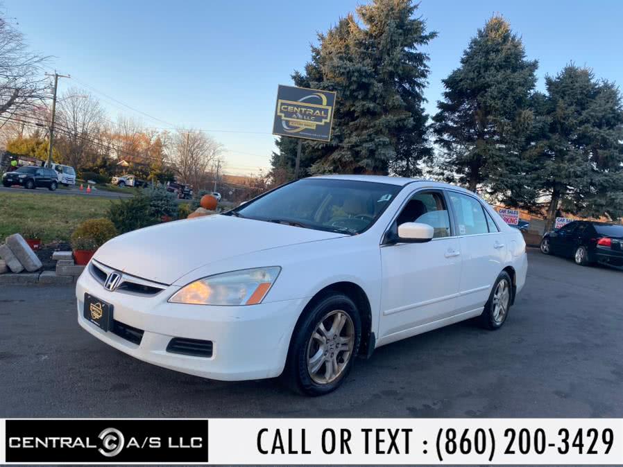 2007 Honda Accord Sdn 4dr I4 AT LX SE PZEV, available for sale in East Windsor, Connecticut | Central A/S LLC. East Windsor, Connecticut