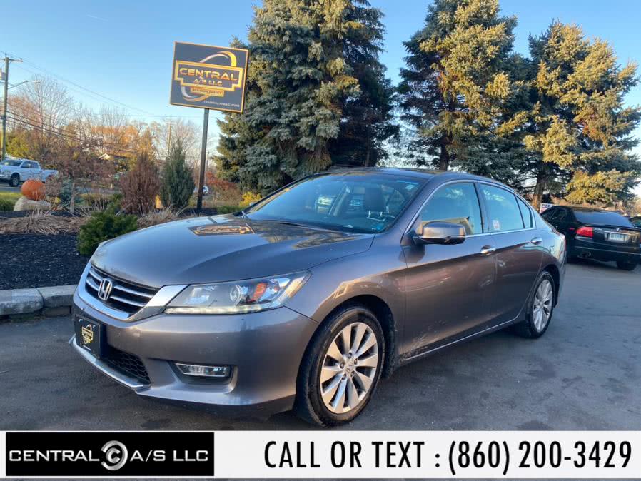 2013 Honda Accord Sdn 4dr V6 Auto EX-L w/Navi, available for sale in East Windsor, Connecticut | Central A/S LLC. East Windsor, Connecticut