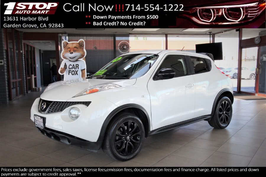 2014 Nissan JUKE 5dr Wgn CVT S FWD, available for sale in Garden Grove, California | 1 Stop Auto Mart Inc.. Garden Grove, California