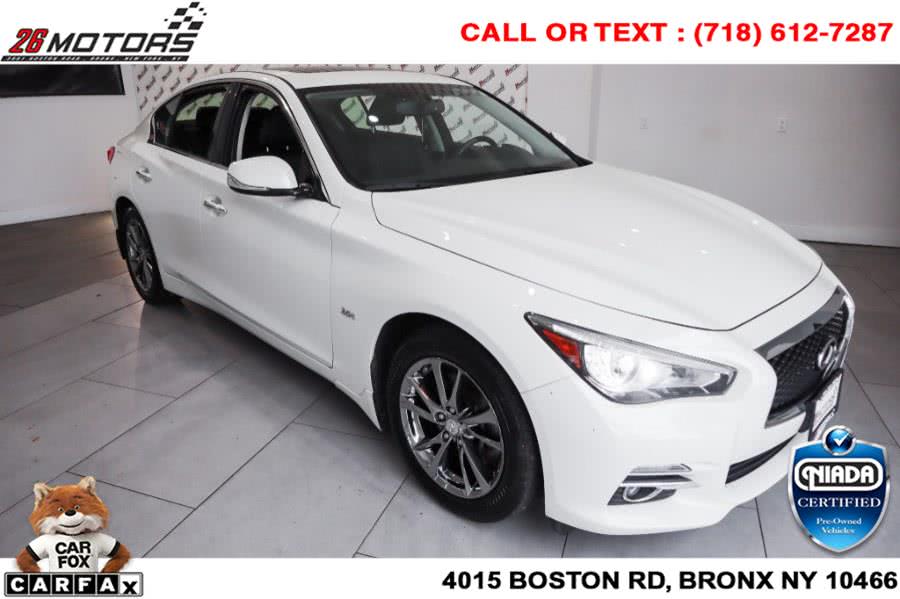 Used INFINITI Q50 3.0t Signature Edition AWD 2017 | 26 Motors Corp. Bronx, New York Used INFINITI Q50 3.0t Signature Edition AWD 2017 | 26 Motors Corp. Bronx, New York