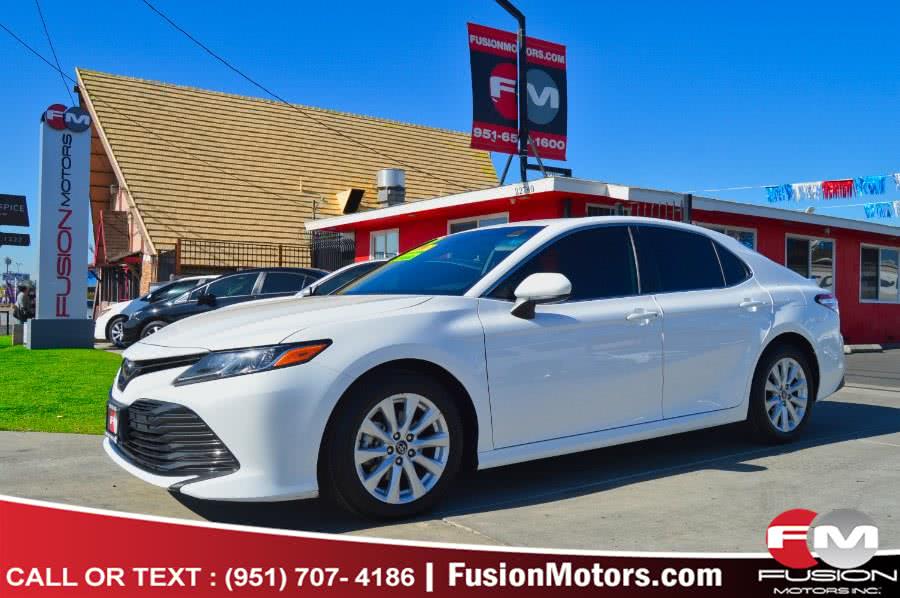 2019 Toyota Camry LE Auto (Natl), available for sale in Moreno Valley, California | Fusion Motors Inc. Moreno Valley, California