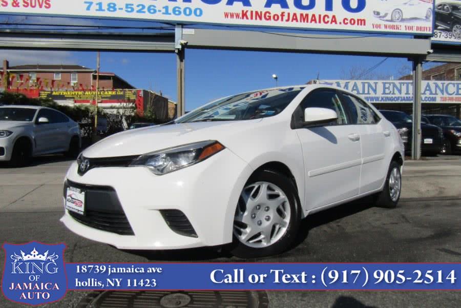 Used Toyota Corolla 4dr Sdn CVT LE (Natl) 2014 | King of Jamaica Auto Inc. Hollis, New York Used Toyota Corolla 4dr Sdn CVT LE (Natl) 2014 | King of Jamaica Auto Inc. Hollis, New York