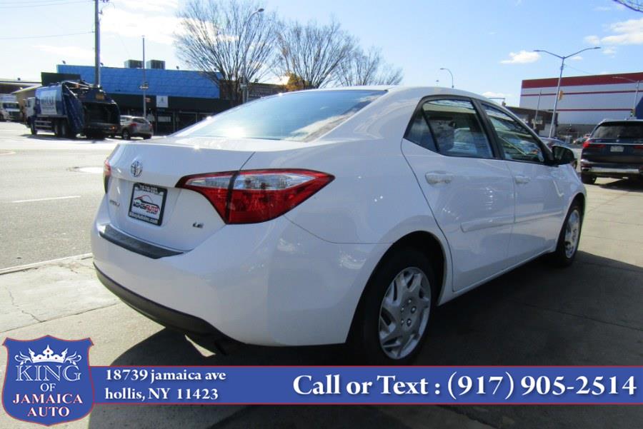 Used Toyota Corolla 4dr Sdn CVT LE (Natl) 2014 | King of Jamaica Auto Inc. Hollis, New York Used Toyota Corolla 4dr Sdn CVT LE (Natl) 2014 | King of Jamaica Auto Inc. Hollis, New York