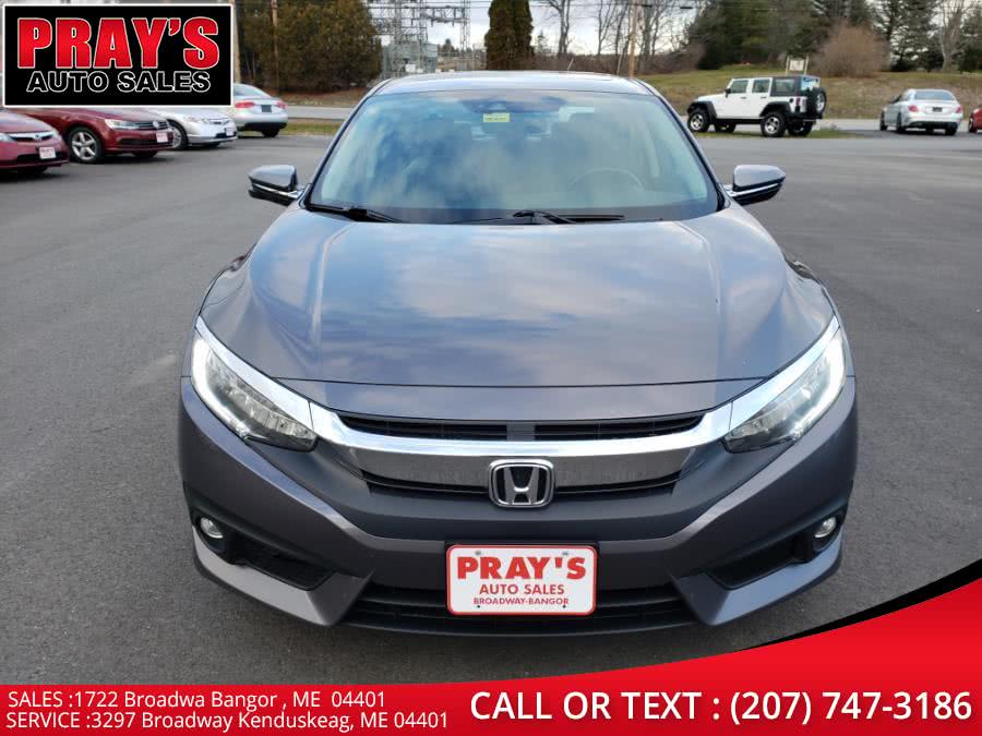 2016 Honda Civic Sedan 4dr CVT Touring, available for sale in Bangor , Maine | Pray's Auto Sales . Bangor , Maine