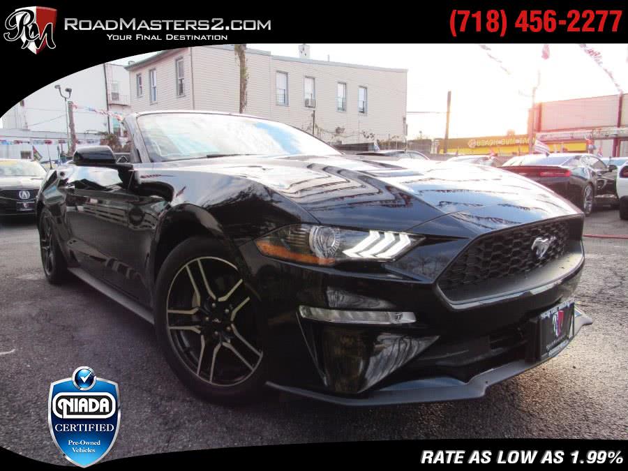 2018 Ford Mustang Eco Boost Premium Navi, available for sale in Middle Village, New York | Road Masters II INC. Middle Village, New York