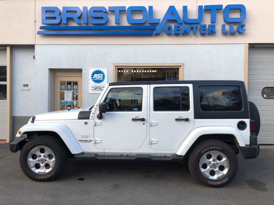 2014 Jeep Wrangler Unlimited 4WD 4dr Sahara, available for sale in Bristol, Connecticut | Bristol Auto Center LLC. Bristol, Connecticut 2014 Jeep Wrangler Unlimited 4WD 4dr Sahara, available for sale in Bristol, Connecticut | Bristol Auto Center LLC. Bristol, Connecticut