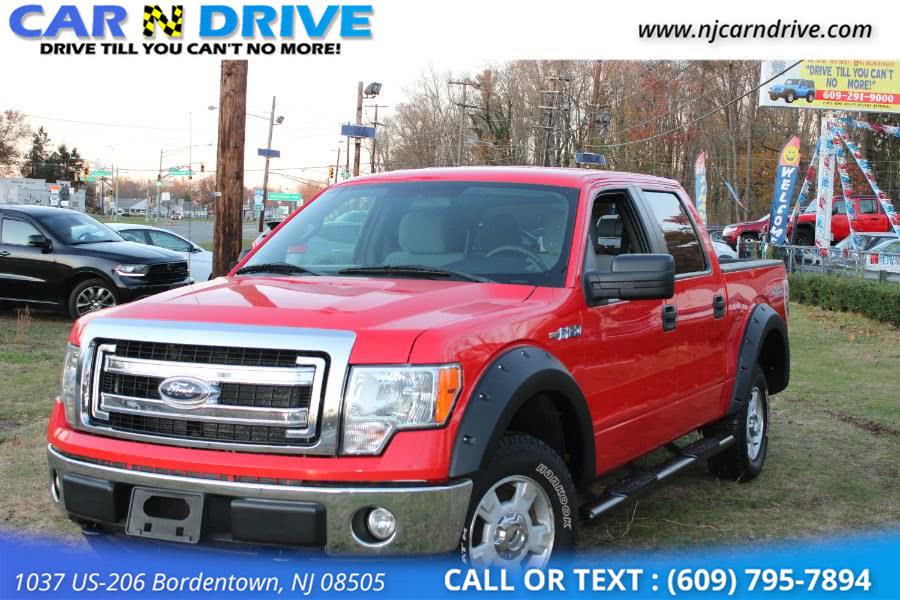 2013 Ford F-150 XLT SuperCrew 5.5-ft. Bed 4WD, available for sale in Burlington, New Jersey | Car N Drive. Burlington, New Jersey