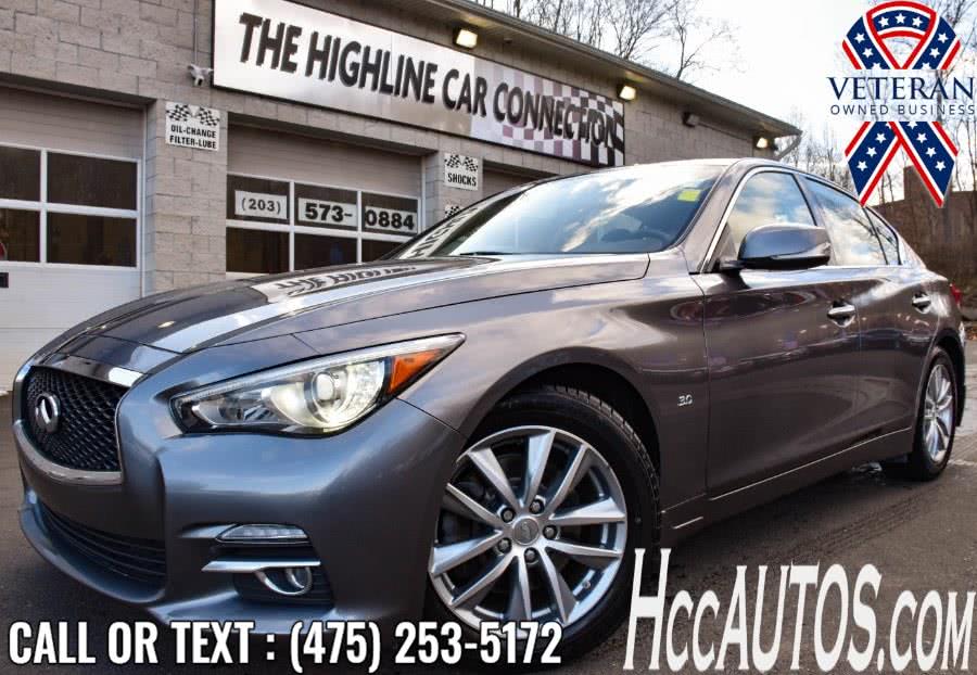 2017 Infiniti Q50 3.0t Premium AWD, available for sale in Waterbury, Connecticut | Highline Car Connection. Waterbury, Connecticut