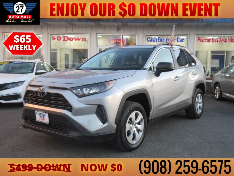 Used Toyota RAV4 LE AWD (Natl) 2019 | Route 27 Auto Mall. Linden, New Jersey
