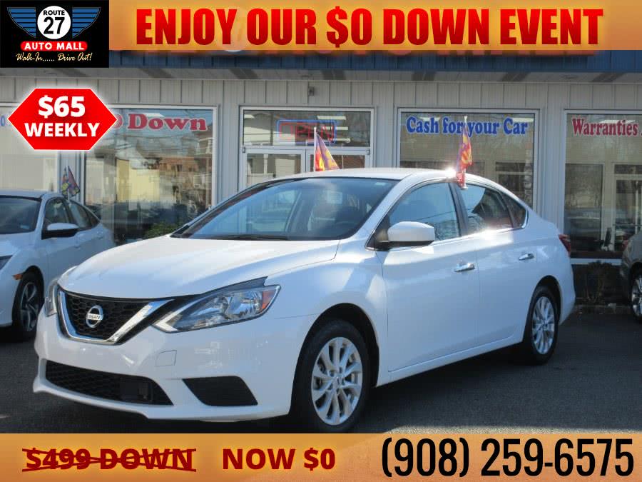 2019 Nissan Sentra SV CVT, available for sale in Linden, New Jersey | Route 27 Auto Mall. Linden, New Jersey