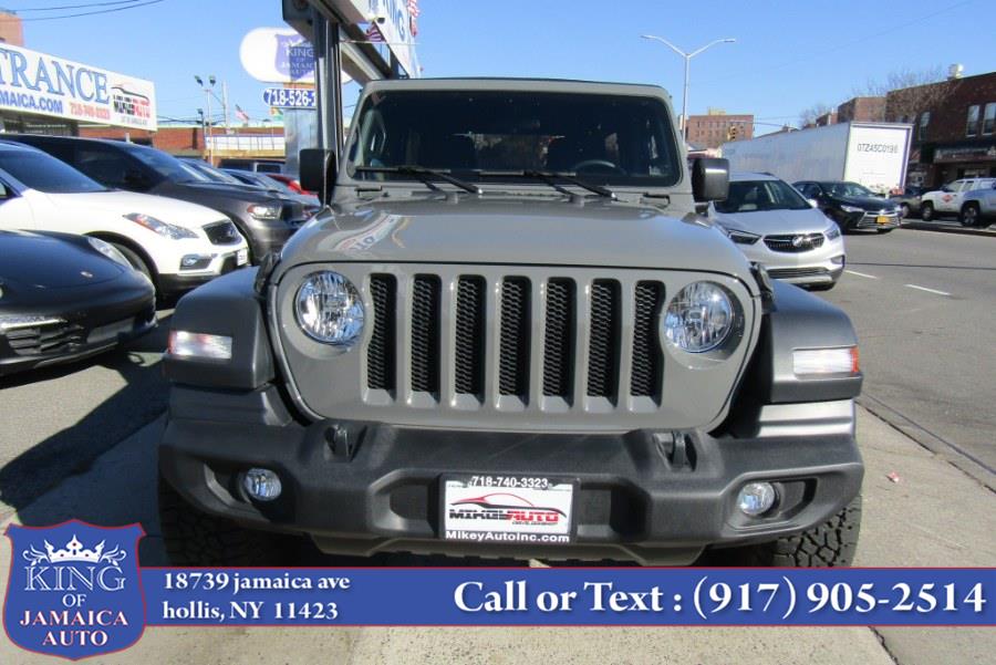Used Jeep Wrangler Unlimited Sport S 4x4 2019 | King of Jamaica Auto Inc. Hollis, New York Used Jeep Wrangler Unlimited Sport S 4x4 2019 | King of Jamaica Auto Inc. Hollis, New York