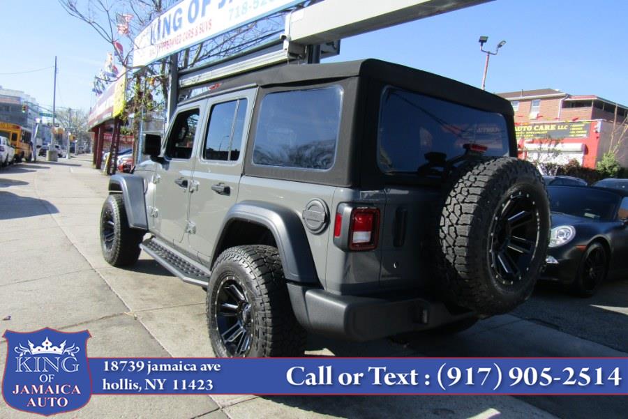 Used Jeep Wrangler Unlimited Sport S 4x4 2019 | King of Jamaica Auto Inc. Hollis, New York Used Jeep Wrangler Unlimited Sport S 4x4 2019 | King of Jamaica Auto Inc. Hollis, New York