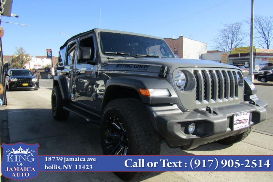Used Jeep Wrangler Unlimited Sport S 4x4 2019 | King of Jamaica Auto Inc. Hollis, New York Used Jeep Wrangler Unlimited Sport S 4x4 2019 | King of Jamaica Auto Inc. Hollis, New York