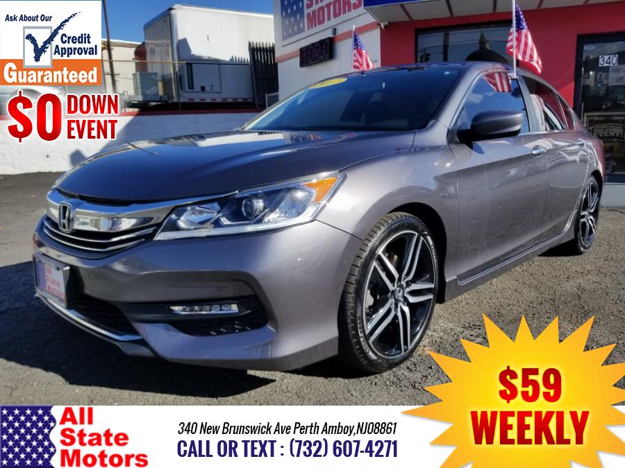 2017 Honda Accord Sedan Sport SE CVT, available for sale in Perth Amboy, New Jersey | All State Motor Inc. Perth Amboy, New Jersey 2017 Honda Accord Sedan Sport SE CVT, available for sale in Perth Amboy, New Jersey | All State Motor Inc. Perth Amboy, New Jersey