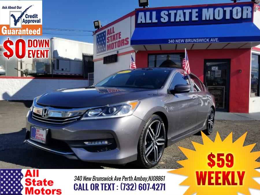 2017 Honda Accord Sedan Sport SE CVT, available for sale in Perth Amboy, New Jersey | All State Motor Inc. Perth Amboy, New Jersey 2017 Honda Accord Sedan Sport SE CVT, available for sale in Perth Amboy, New Jersey | All State Motor Inc. Perth Amboy, New Jersey