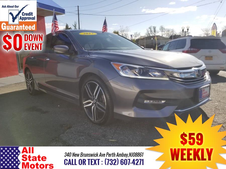 2017 Honda Accord Sedan Sport SE CVT, available for sale in Perth Amboy, New Jersey | All State Motor Inc. Perth Amboy, New Jersey 2017 Honda Accord Sedan Sport SE CVT, available for sale in Perth Amboy, New Jersey | All State Motor Inc. Perth Amboy, New Jersey