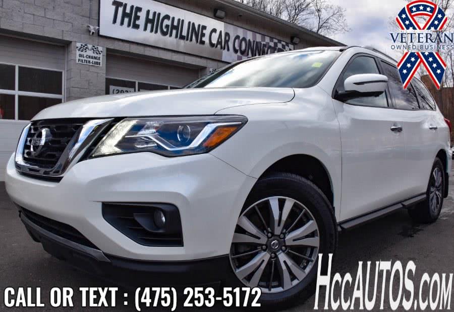 2017 Nissan Pathfinder 4x4 SL, available for sale in Waterbury, Connecticut | Highline Car Connection. Waterbury, Connecticut