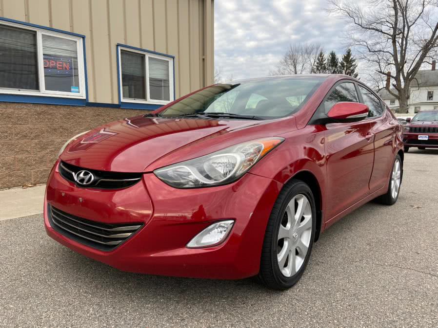 2012 Hyundai Elantra 4dr Sdn Auto Limited (Ulsan Plant), available for sale in East Windsor, Connecticut | Century Auto And Truck. East Windsor, Connecticut