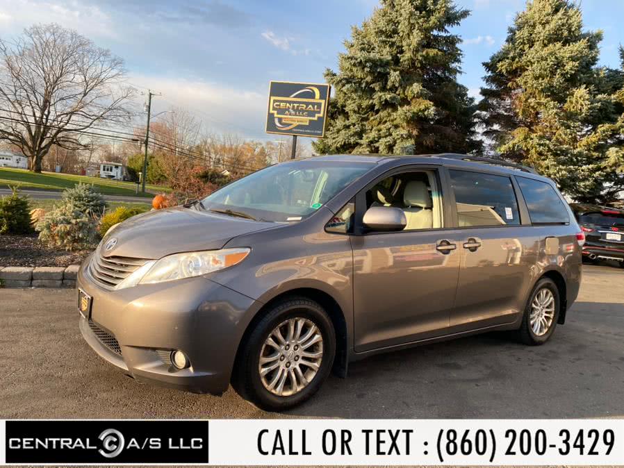 2012 Toyota Sienna 5dr 7-Pass Van V6 XLE FWD (Natl), available for sale in East Windsor, Connecticut | Central A/S LLC. East Windsor, Connecticut