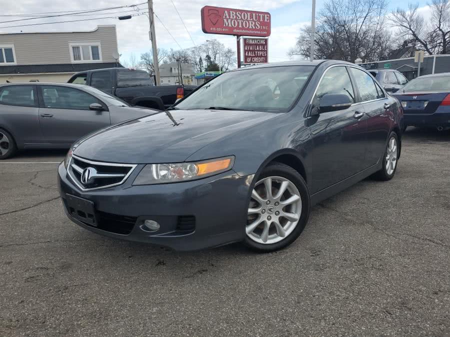 2008 Acura TSX 4dr Sdn Auto Nav, available for sale in Springfield, Massachusetts | Absolute Motors Inc. Springfield, Massachusetts