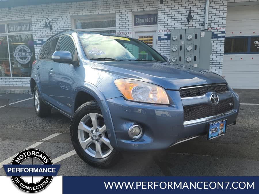 2009 Toyota RAV4 4WD 4dr V6 5-Spd AT Ltd (Natl), available for sale in Wilton, Connecticut | Performance Motor Cars Of Connecticut LLC. Wilton, Connecticut