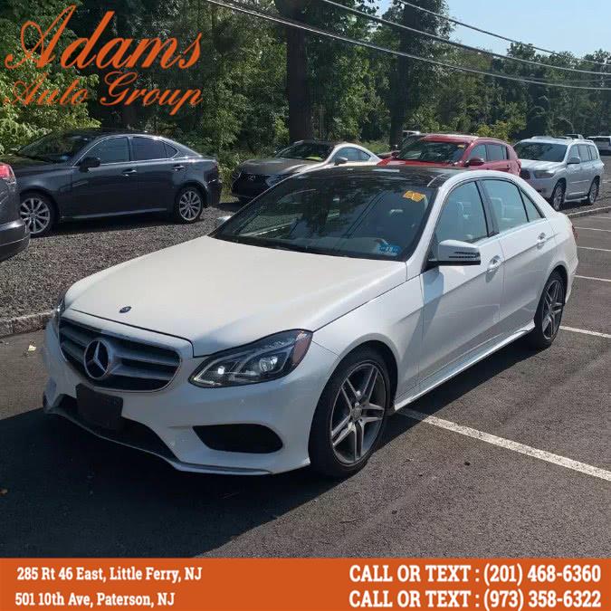2015 Mercedes-Benz E-Class 4dr Sdn E 350 Sport 4MATIC, available for sale in Paterson, New Jersey | Adams Auto Group. Paterson, New Jersey